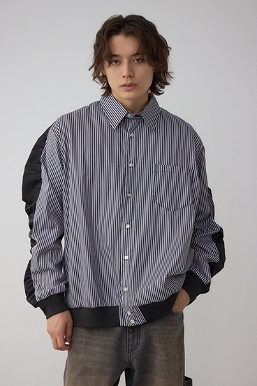 シャツドッキングブルゾン 詳細画像