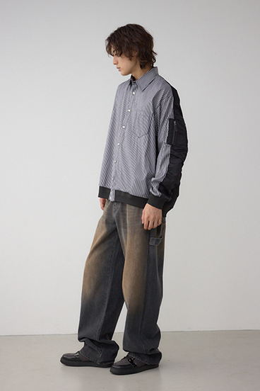 シャツドッキングブルゾン 詳細画像