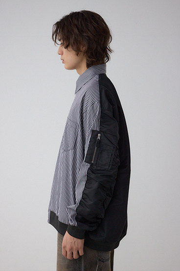 シャツドッキングブルゾン 詳細画像
