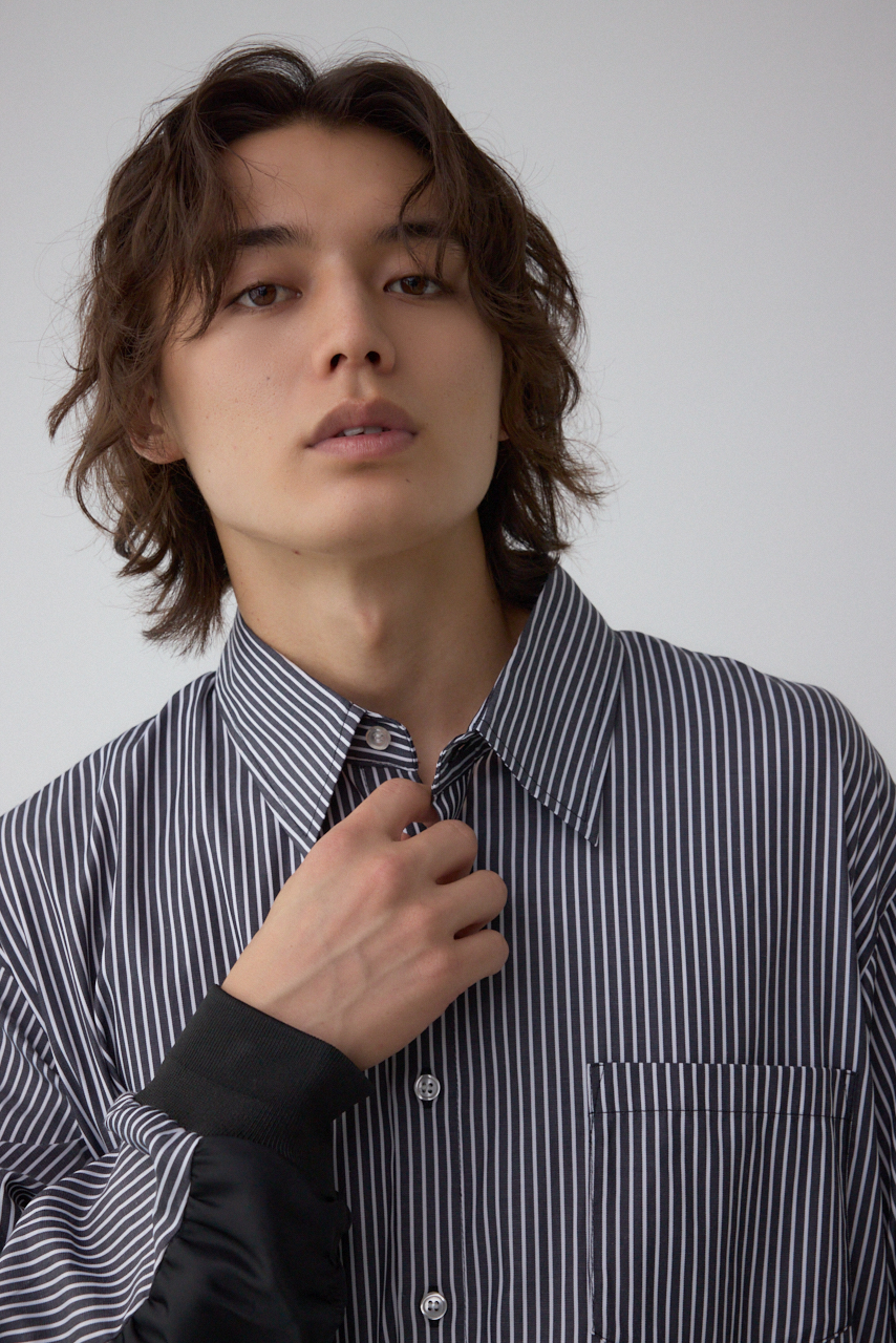 窪塚洋介さん着用アイテム】シャツドッキングブルゾン｜MEN