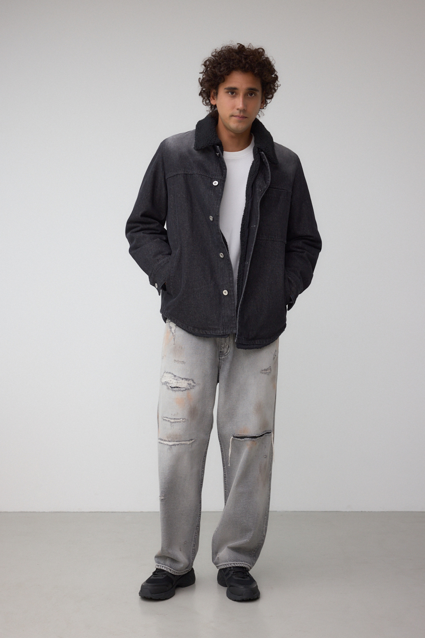 3WAYデニムブルゾン 詳細画像