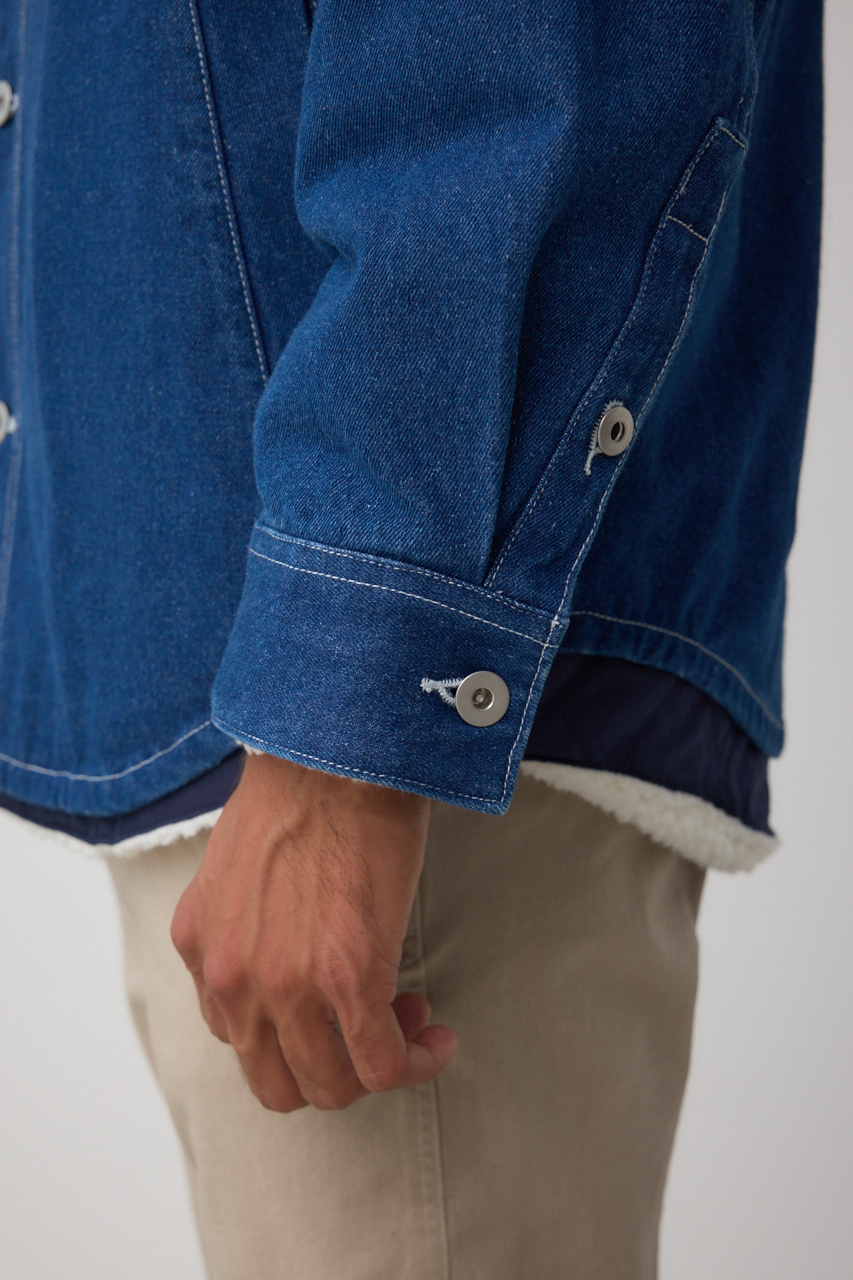 3WAYデニムブルゾン 詳細画像