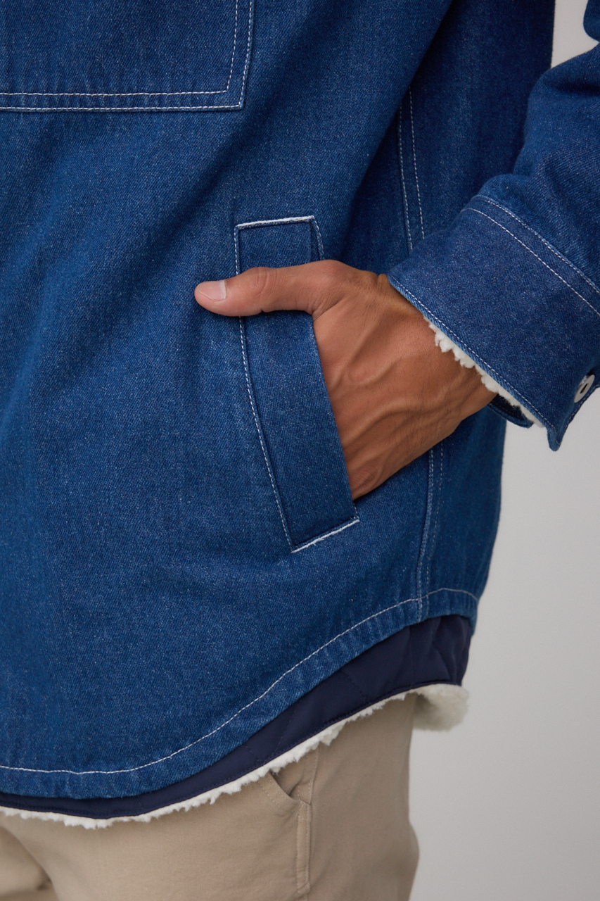 3WAYデニムブルゾン 詳細画像