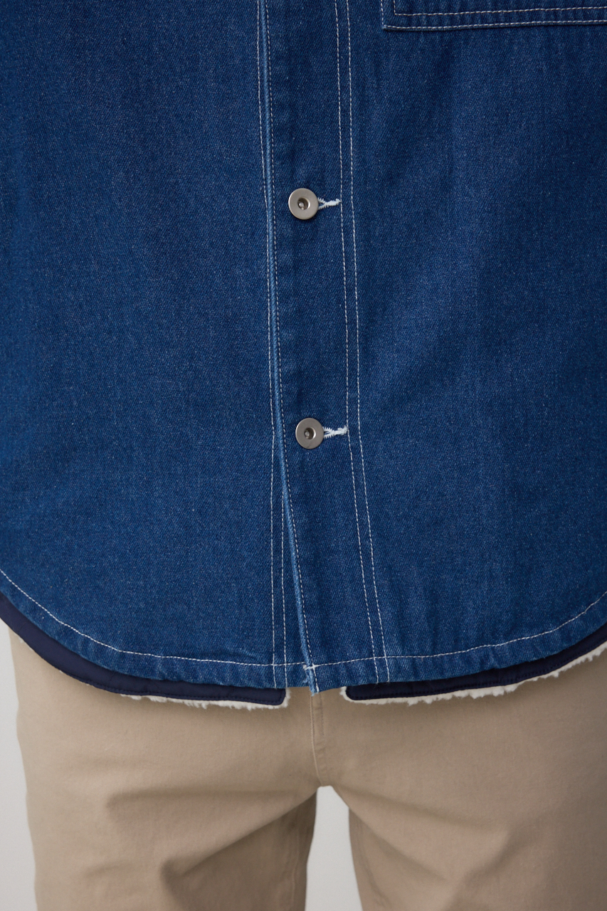 3WAYデニムブルゾン 詳細画像