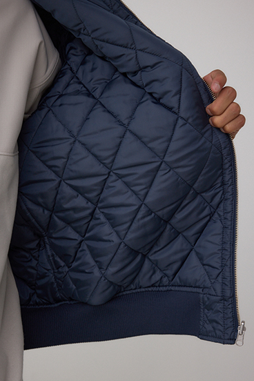 リバーシブルダックブルゾン 詳細画像