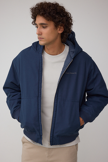 リバーシブルダックブルゾン 詳細画像