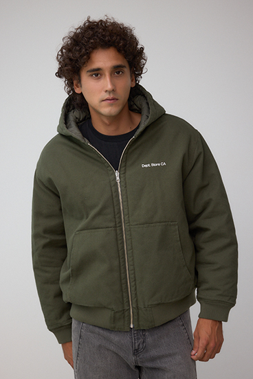 リバーシブルダックブルゾン 詳細画像