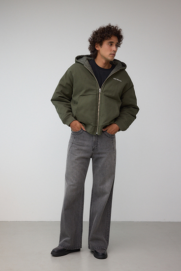 リバーシブルダックブルゾン 詳細画像