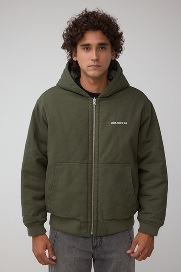 リバーシブルダックブルゾン 詳細画像