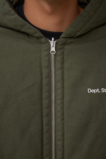 リバーシブルダックブルゾン 詳細画像