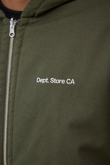 リバーシブルダックブルゾン 詳細画像