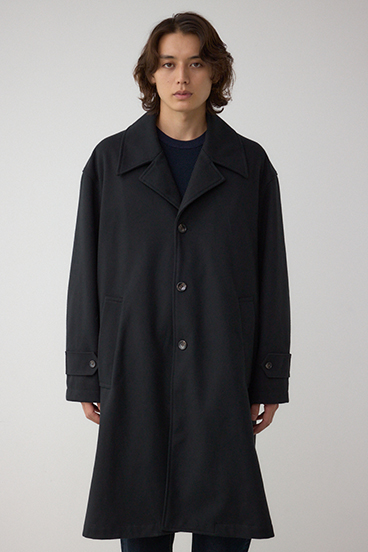 ワイドラペルルーズチェスターコート 詳細画像