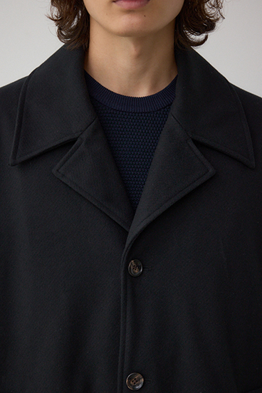 ワイドラペルルーズチェスターコート 詳細画像