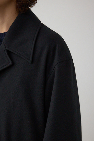 ワイドラペルルーズチェスターコート 詳細画像