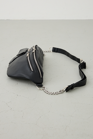 ファスナーデザインボディーバッグ 詳細画像