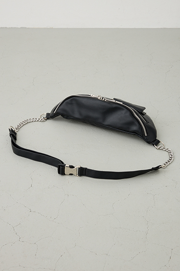 ファスナーデザインボディーバッグ 詳細画像