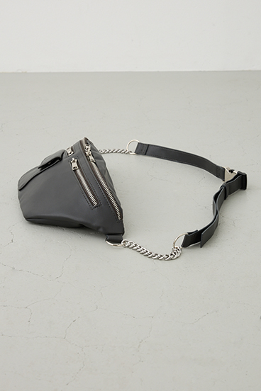 ファスナーデザインボディーバッグ 詳細画像