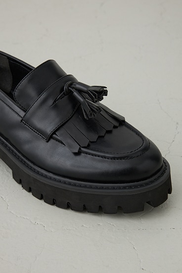 デタッチャブルタッセル付きローファー 詳細画像