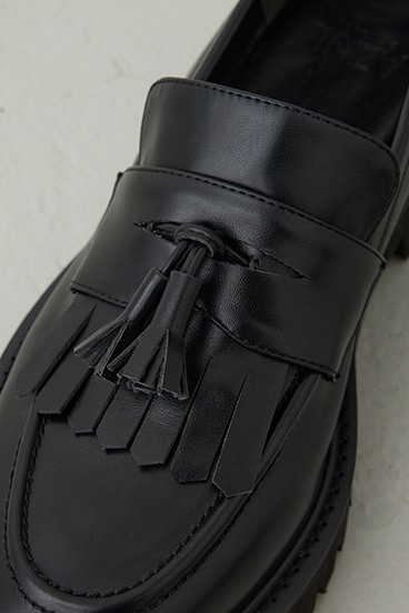 デタッチャブルタッセル付きローファー 詳細画像