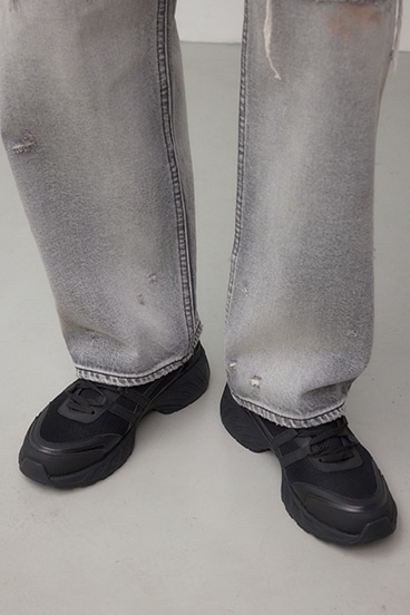 ミックスマテリアルスニーカー