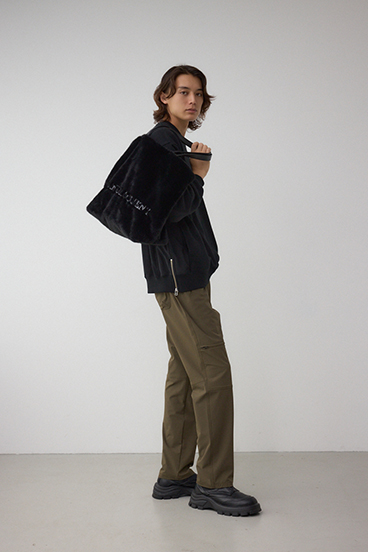 フェイクファービッグトートバッグ 詳細画像