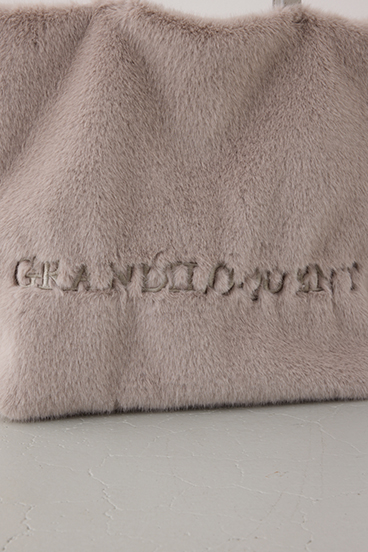 フェイクファービッグトートバッグ 詳細画像