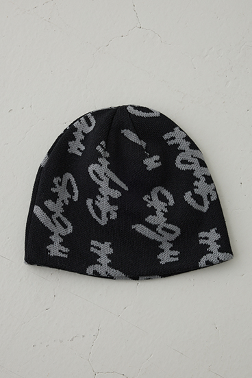 総ロゴニット帽 詳細画像