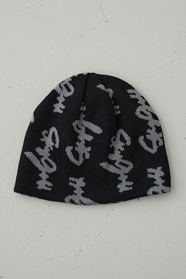 総ロゴニット帽 詳細画像