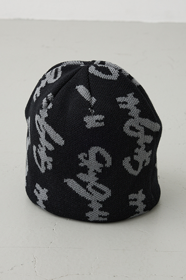 総ロゴニット帽 詳細画像