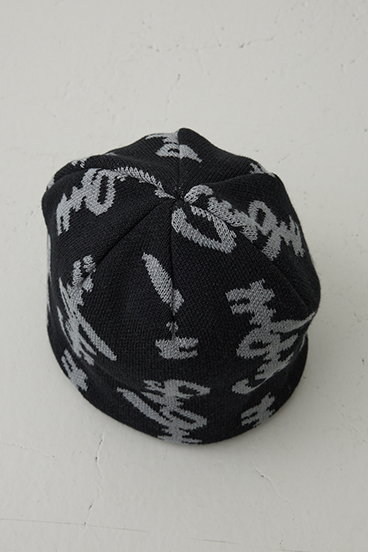 総ロゴニット帽 詳細画像