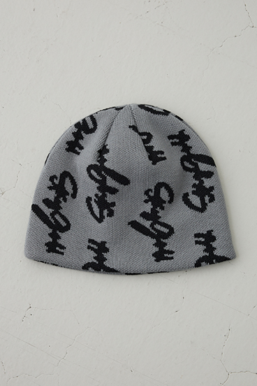 総ロゴニット帽 詳細画像