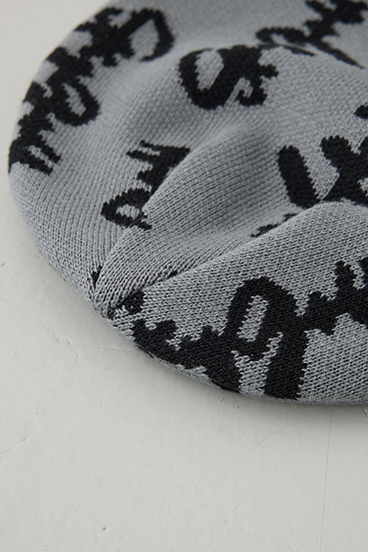 総ロゴニット帽 詳細画像