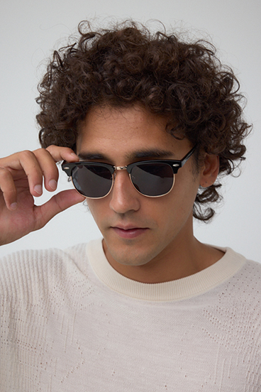 ハーフスリムフレームアイウェア