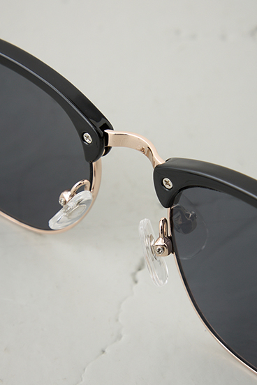 ハーフスリムフレームアイウェア 詳細画像