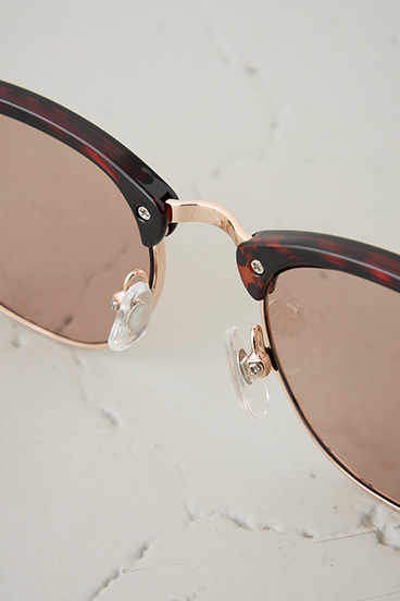 ハーフスリムフレームアイウェア 詳細画像