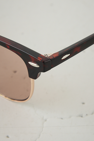 ハーフスリムフレームアイウェア 詳細画像