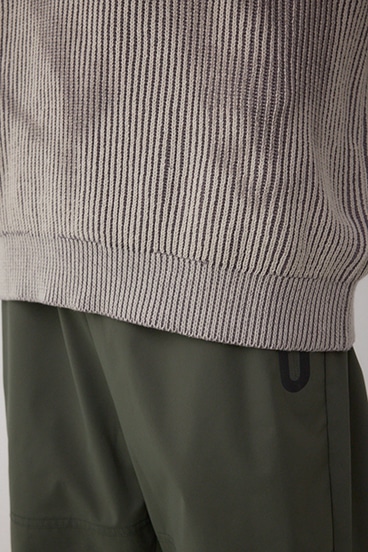 シャドウスプレーリブニット 詳細画像