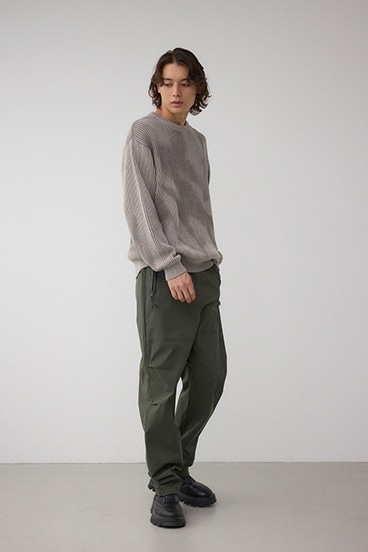 シャドウスプレーリブニット 詳細画像