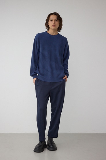 シャドウスプレーリブニット 詳細画像