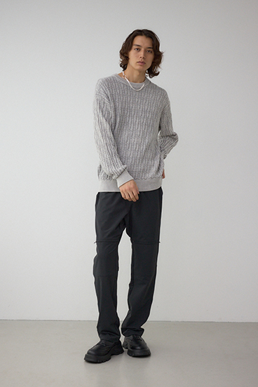 ヴィンテージライクジャガードニット 詳細画像