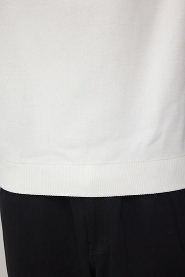 ミラノリブハーフジップ 詳細画像