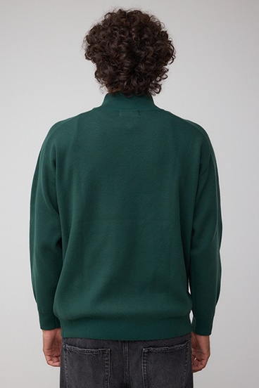 ミラノリブハーフジップ 詳細画像