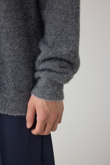 シャギーロゴニット 詳細画像