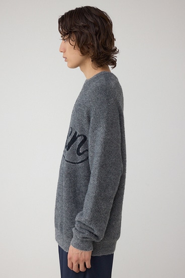 シャギーロゴニット 詳細画像