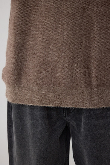 シャギーロゴニット 詳細画像