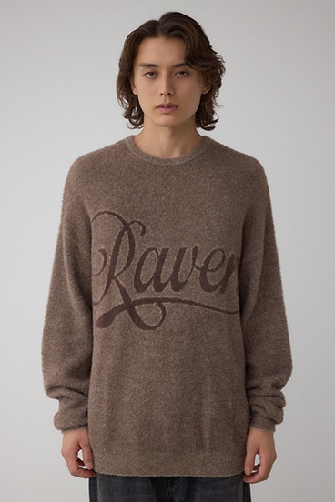 シャギーロゴニット 詳細画像