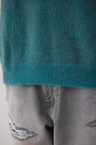 シャギーロゴニット 詳細画像