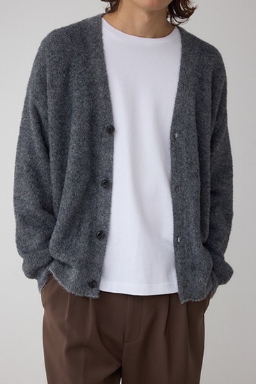 シャギーカーディガン