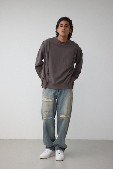 ステップヘムヘビースウェット 詳細画像