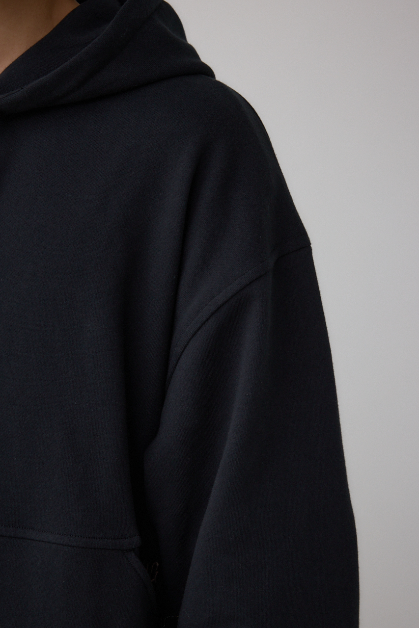 ワイドシルエットZIPUPフーディー 詳細画像